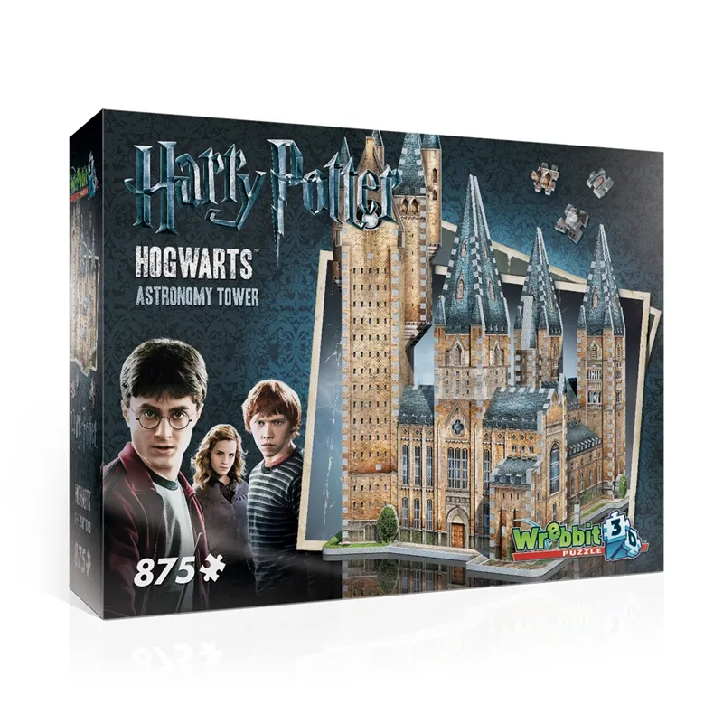 4 3D Puzzles - Set Harry Potter (TM)