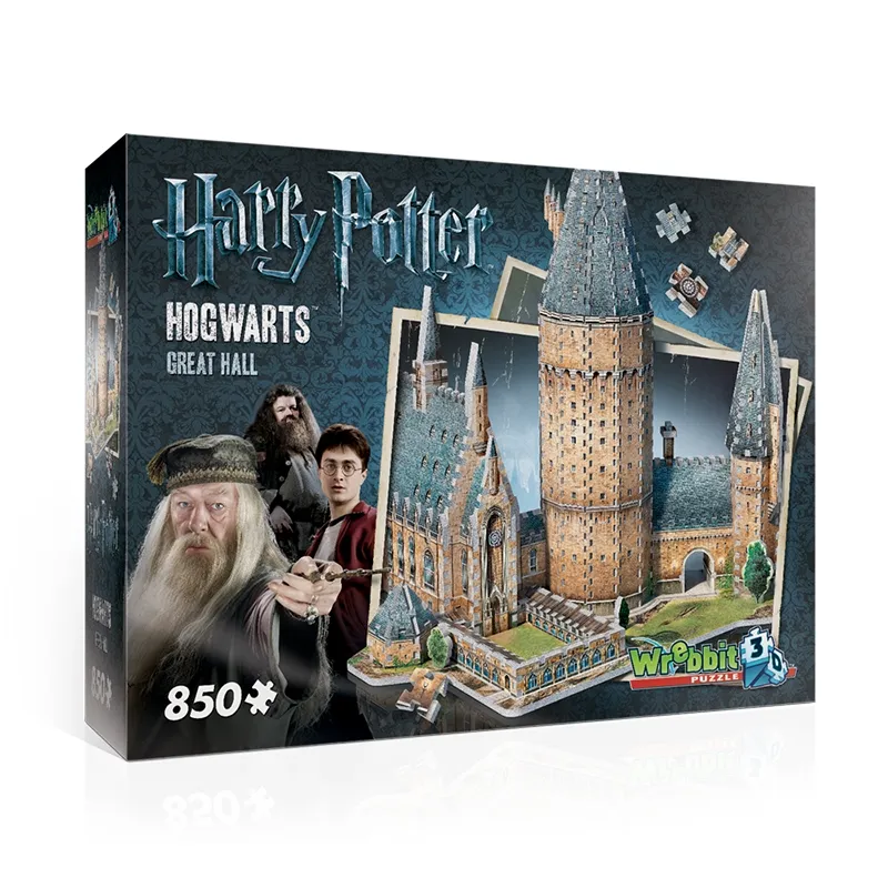 4 3D Puzzles - Set Harry Potter (TM)
