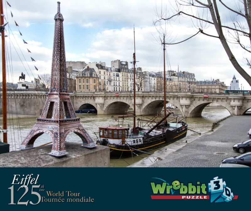 3D Puzzle - Paris: Eiffelturm