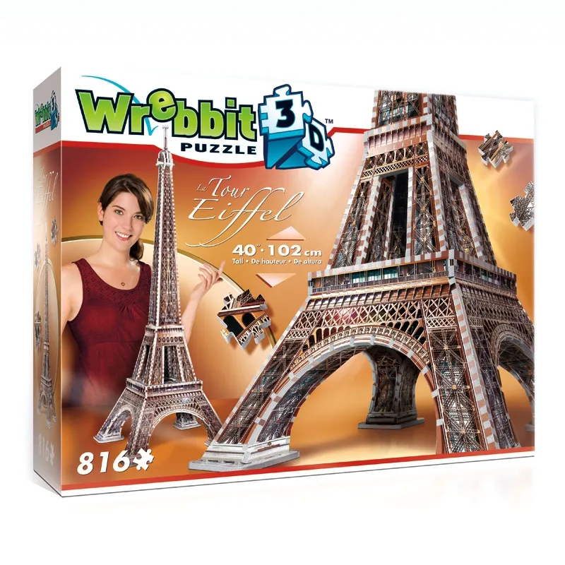 3D Puzzle - Paris: Eiffelturm
