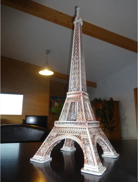 3D Puzzle - Paris: Eiffelturm