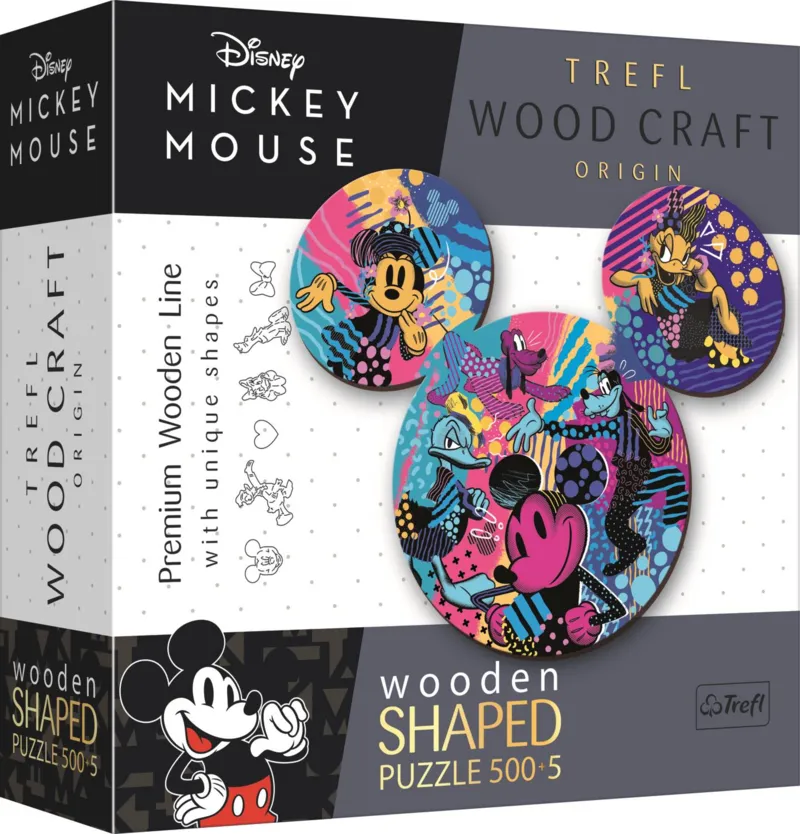 Holzpuzzle Premium Line - Die Kultige Micky Maus - Disney Micky Maus & Co.