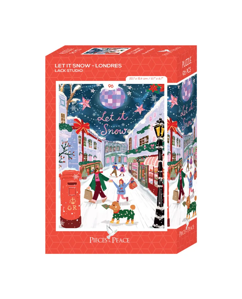 Mini Puzzle - Let it Snow - Londres