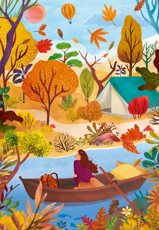Farben des Herbstes