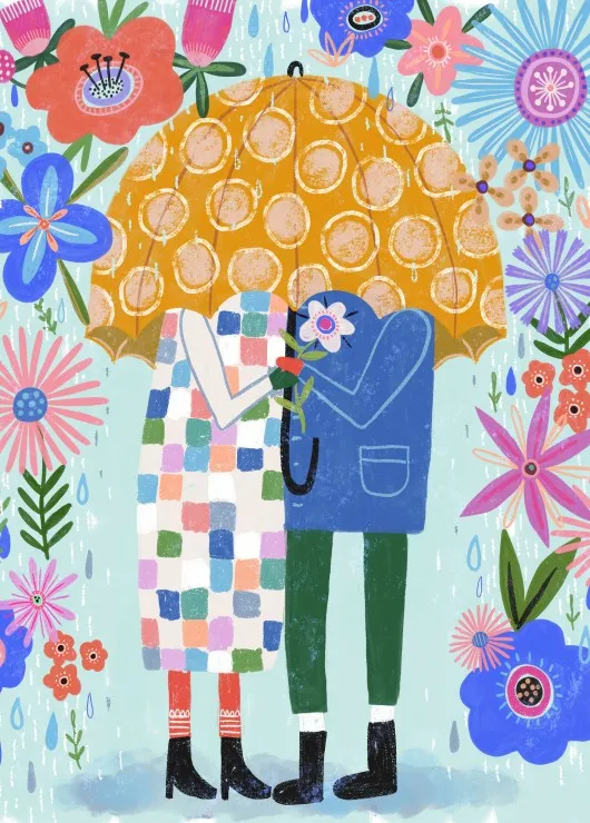 Blumendusche