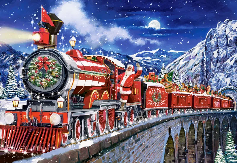 Der Weihnachtsmann Kommt Bald in die Stadt
