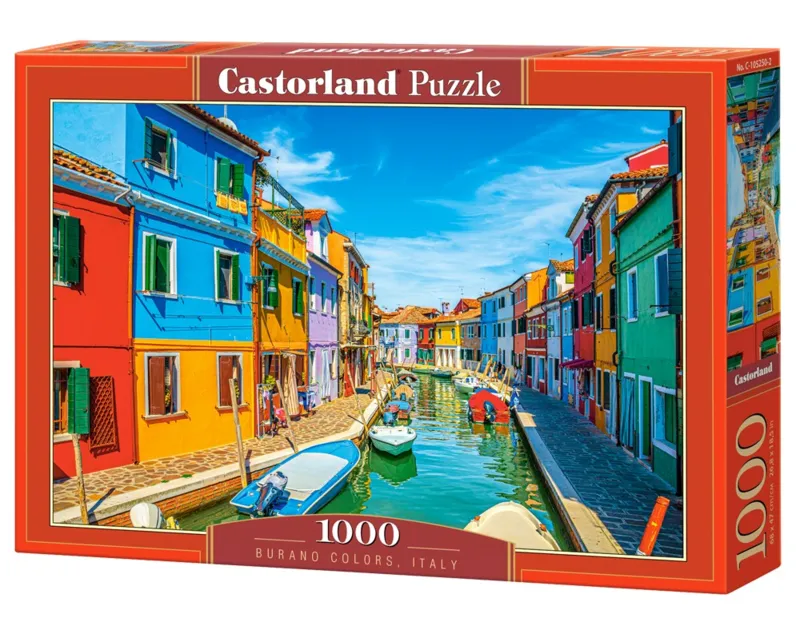 Die Farben von Burano, Italien