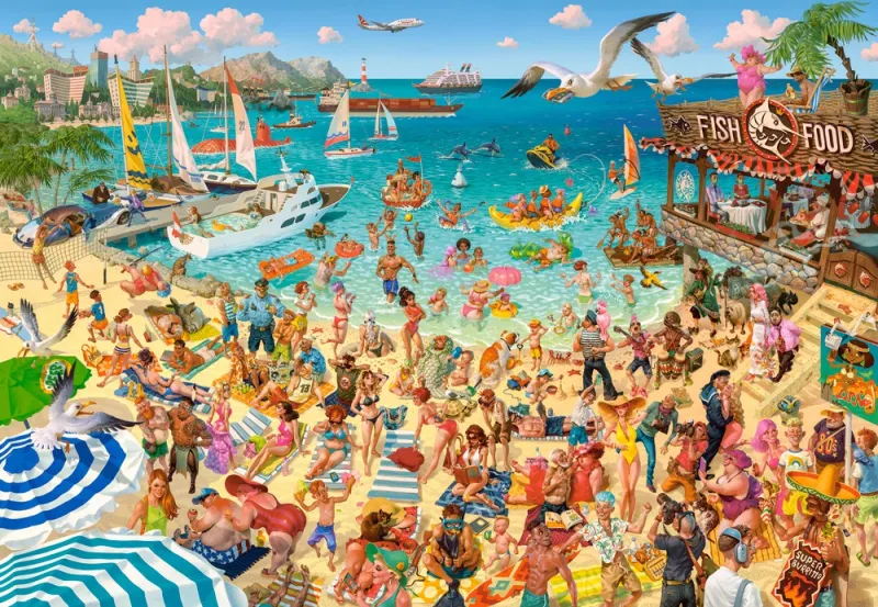 Art Collection - Spaß am Meer