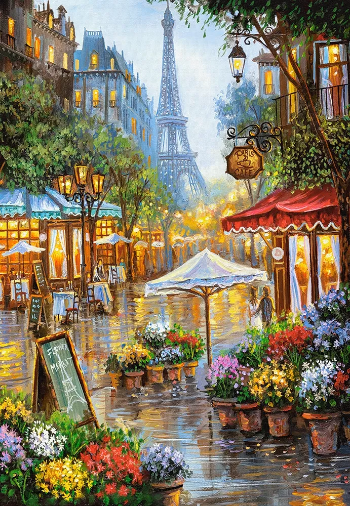 Frühlingsblumen in Paris