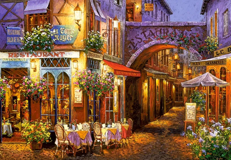 Abend in der Provence