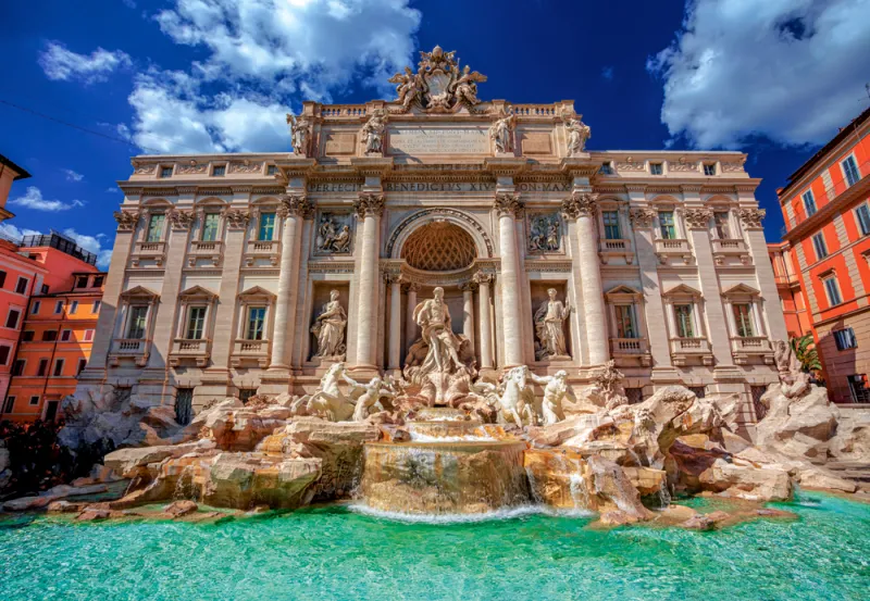 Der Trevi-Brunnen