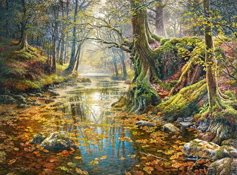 Erinnerung an den Herbstwald