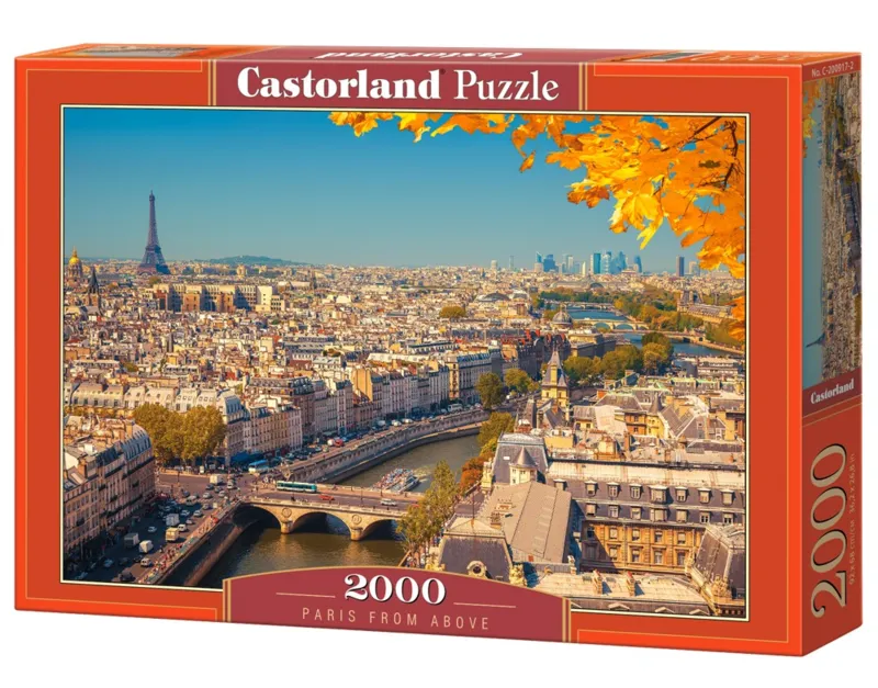 Paris aus der Vogelperspektive