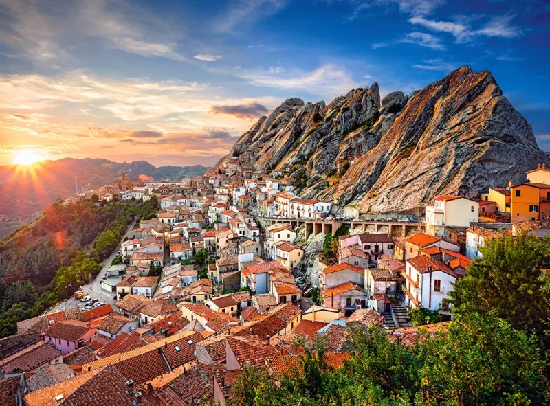 Pietrapertosa, Italien