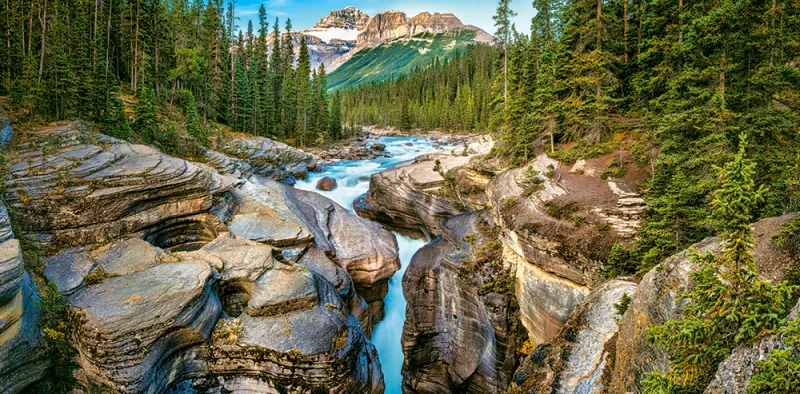 Mistaya Canyon, Banff National Park, Kanada