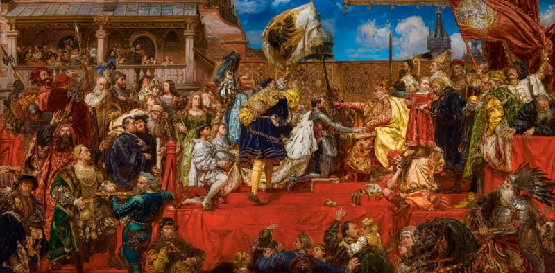 Art Collection - Die preußische Huldigung, Jan Matejko