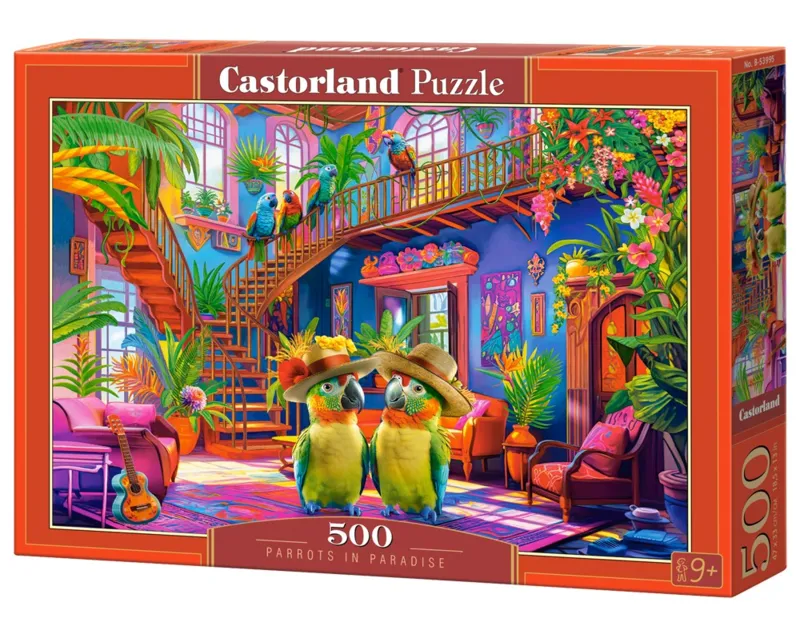 Papageien im Paradies