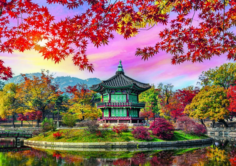 Gyeongbokgung-Palast, Seoul, Südkorea