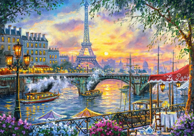 Die Teestunde in Paris