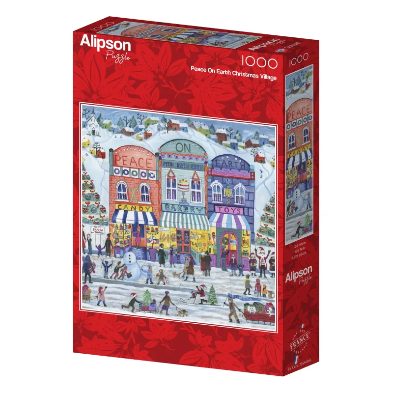 Weihnachtsdorf Frieden auf Erden