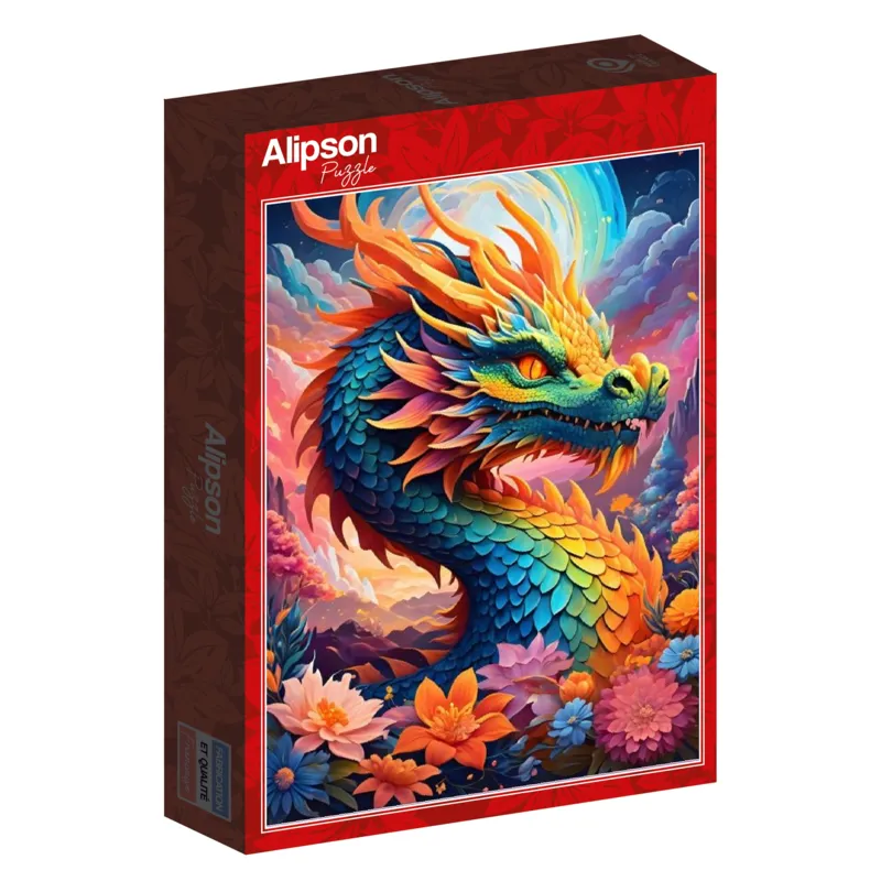 Bunter Drache