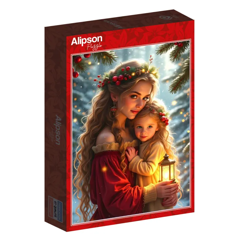 Weihnachtszärtlichkeit - Mutter und Tochter Kollektion