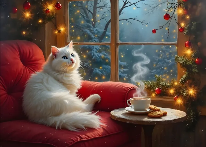 Warten auf Weihnachten