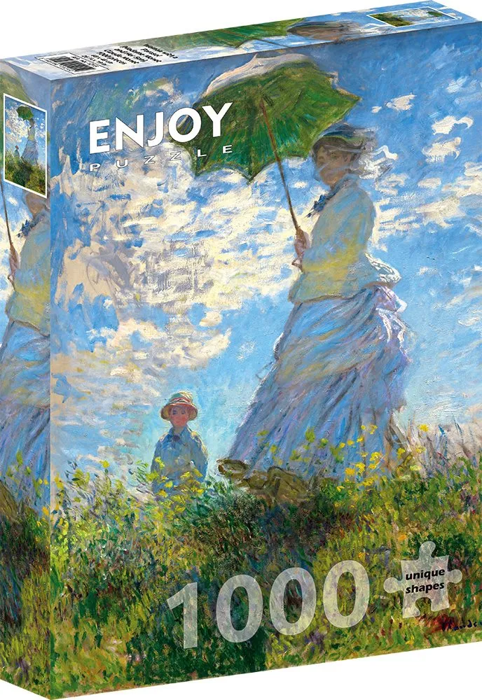 Claude Monet: Frau mit Sonnenschirm