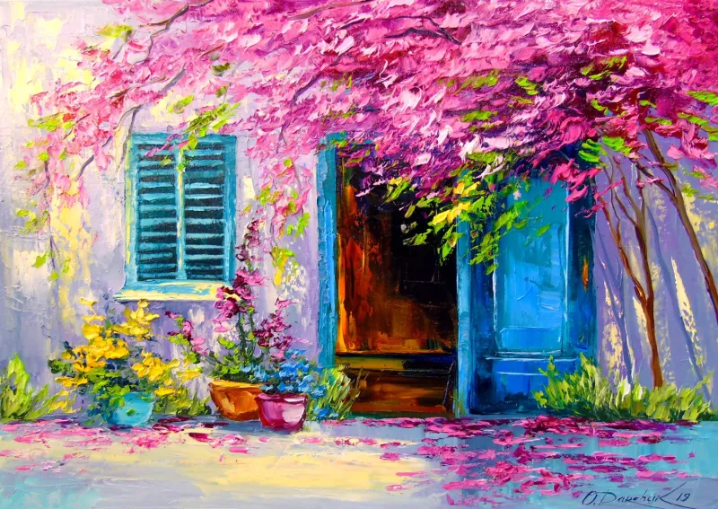 Blooming Courtyard