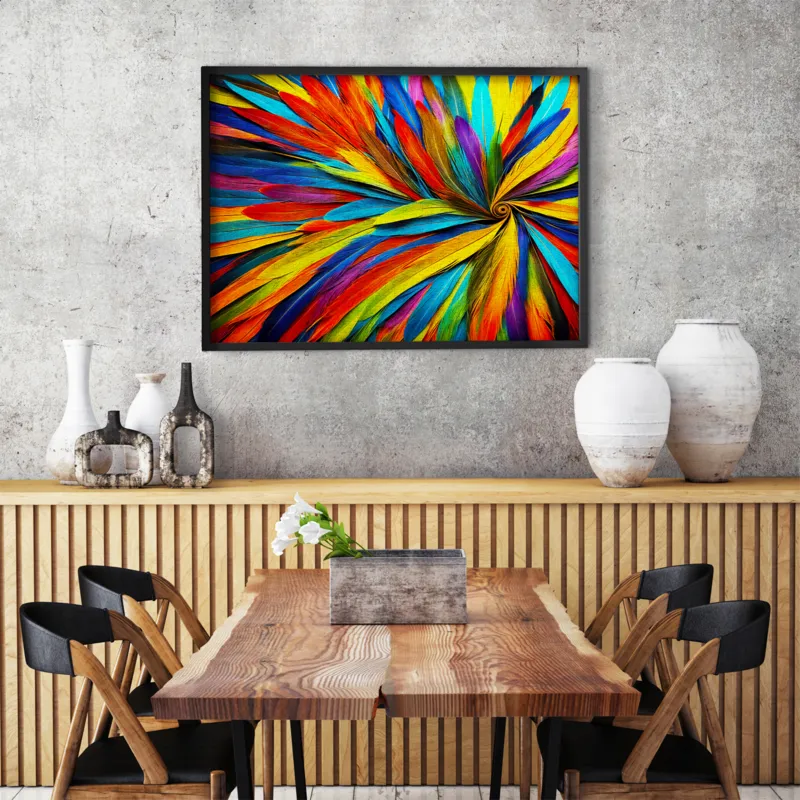 Colorful Feathers