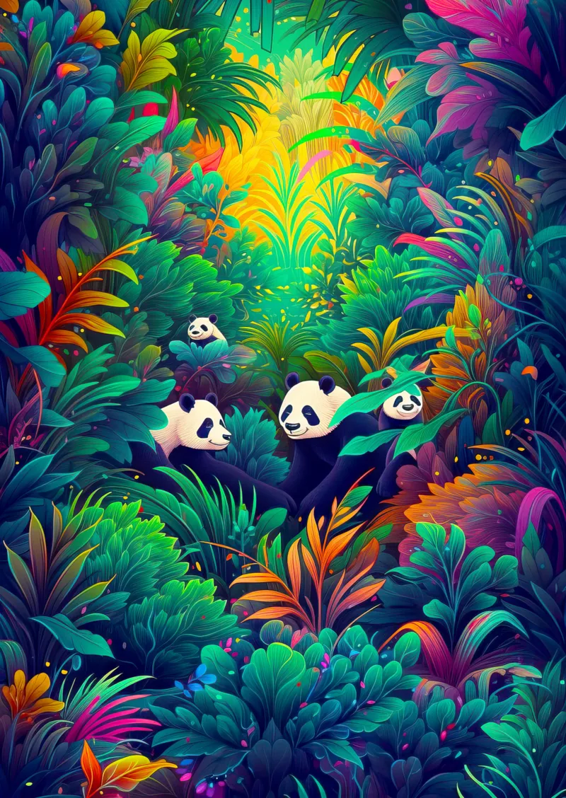 Panda-Zufluchtsort
