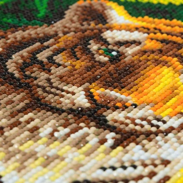 Crystal Art - Diamant-Stickerei-Kit - Tiger