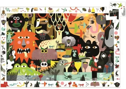 Suchpuzzle + Poster - Philip Giordano: Safari