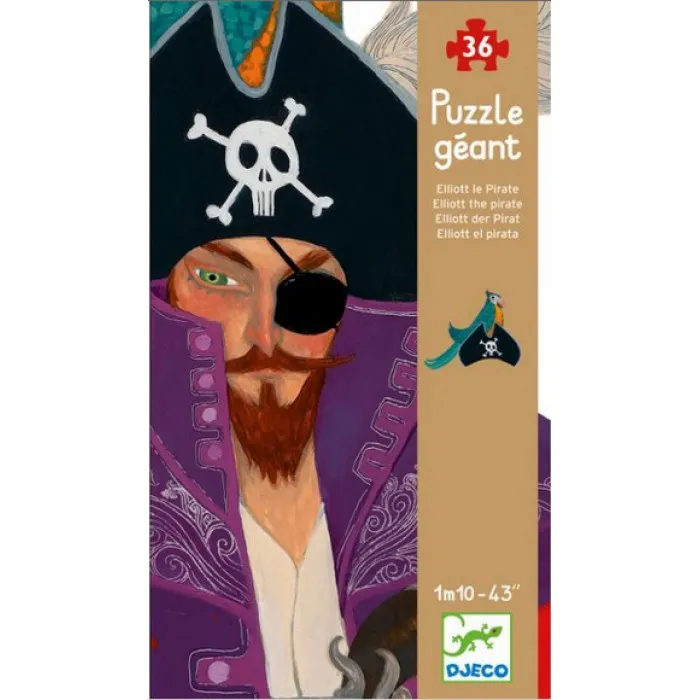 Riesiges Puzzle: Elliott der Pirat