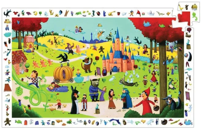 Suchpuzzle + Poster - Sébastien Chebret: Märchen