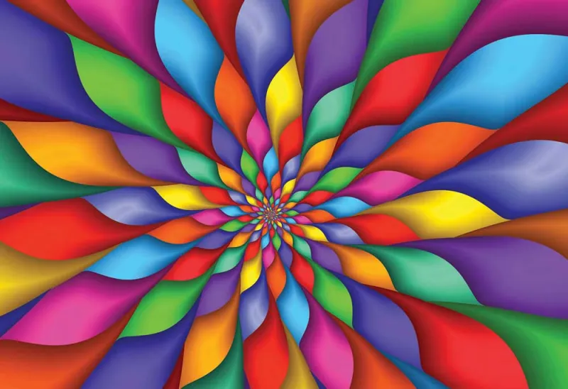 Rainbow Petals