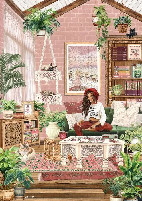 Mein Puzzle-Zimmer