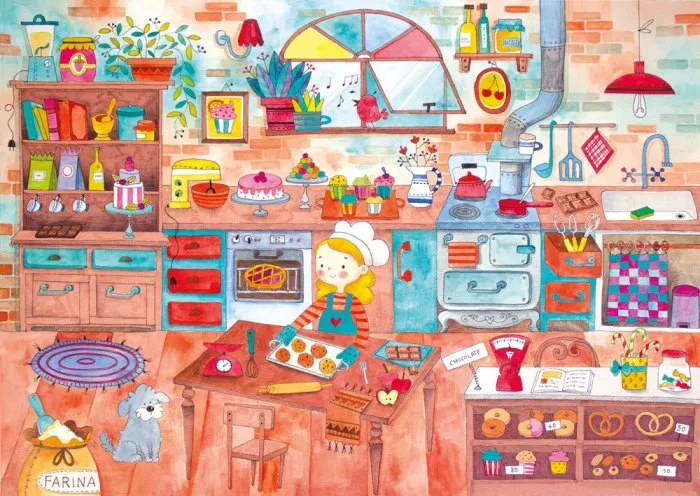 Bunte Bäckerei