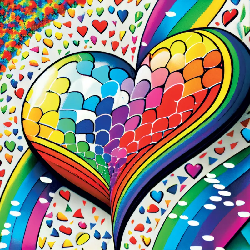Mosaic Heart