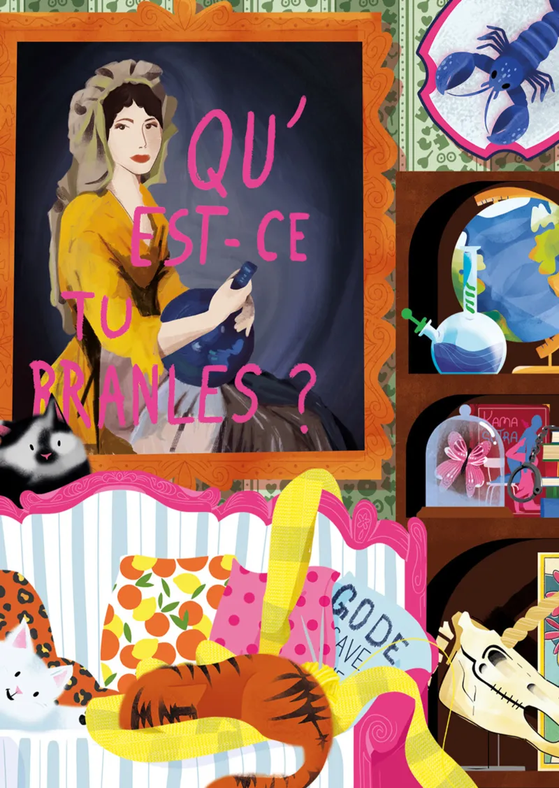 Puzzle Mini 99 teile - Dame Jeanne