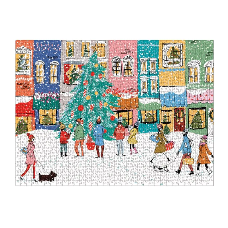 Weihnachtslieder – 1000-teiliges Puzzle in Quadratischer Box