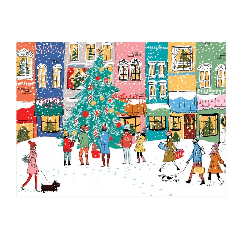 Weihnachtslieder – 1000-teiliges Puzzle in Quadratischer Box