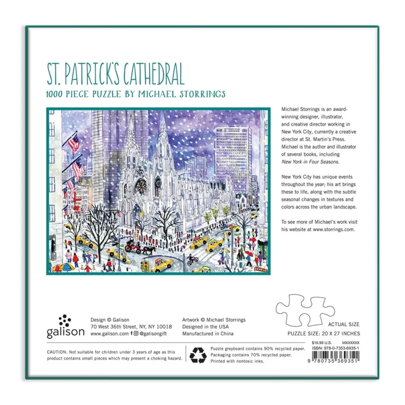 St. Patrick's Cathedral – 1000-teiliges Puzzle