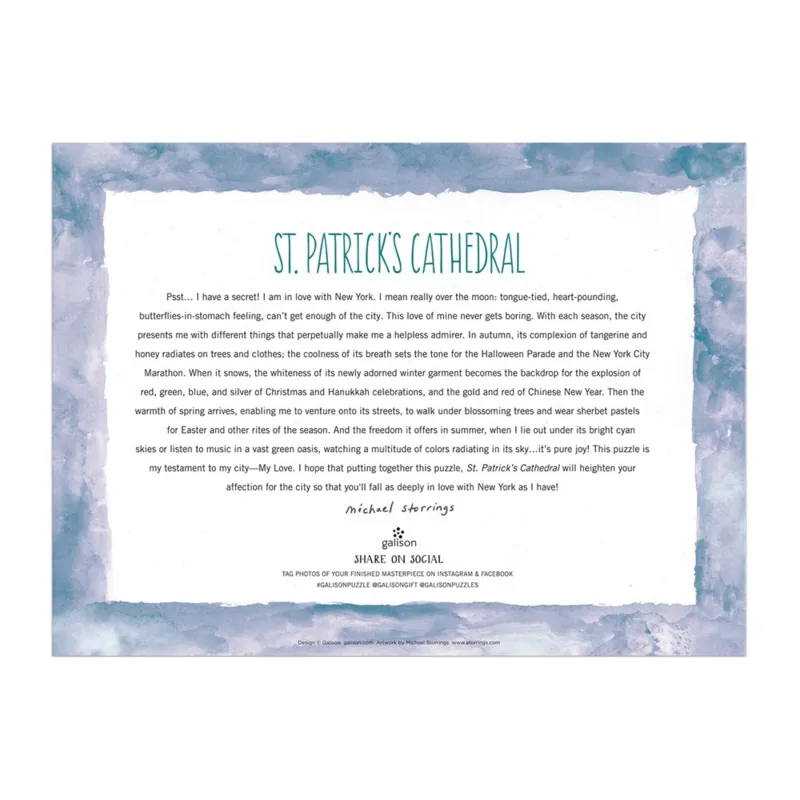 St. Patrick's Cathedral – 1000-teiliges Puzzle