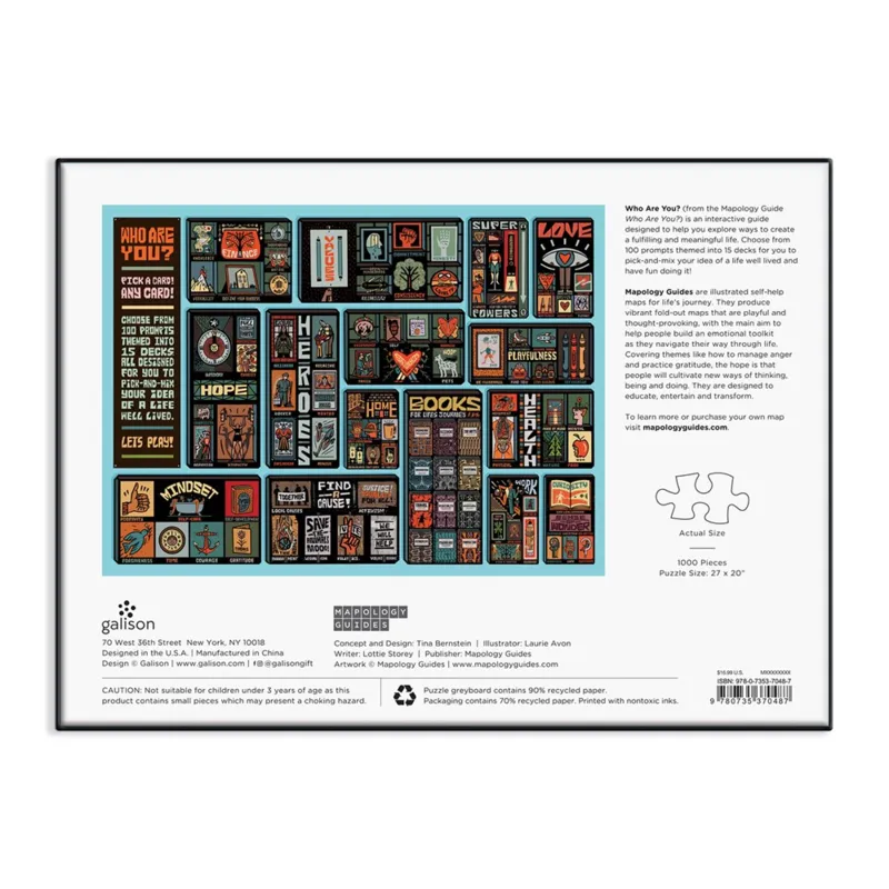 Wer Bist Du? 1000-teiliges Puzzle
