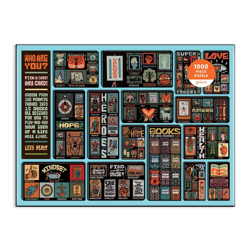 Wer Bist Du? 1000-teiliges Puzzle