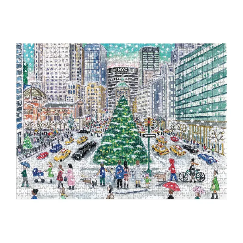 Schneefall auf der Park Avenue – 1000-teiliges Puzzle