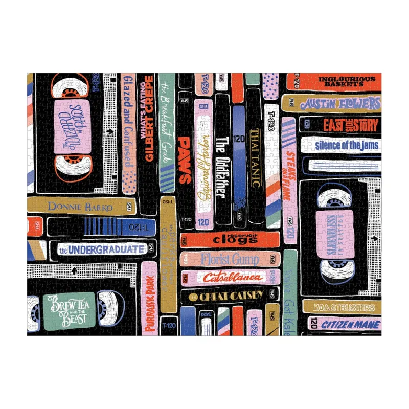Klassischer Rücklauf – 1000-teiliges Folienpuzzle