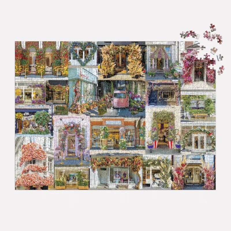London in voller Blüte – 1000-Teiliges Puzzle