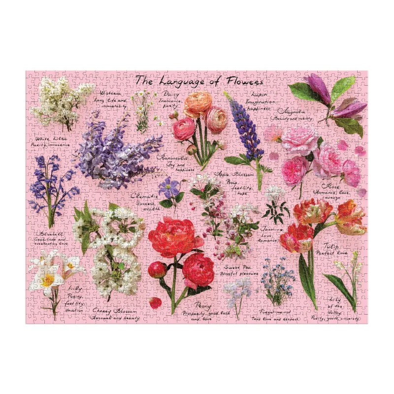Sprache der Blumen – 1000-Teiliges Puzzle